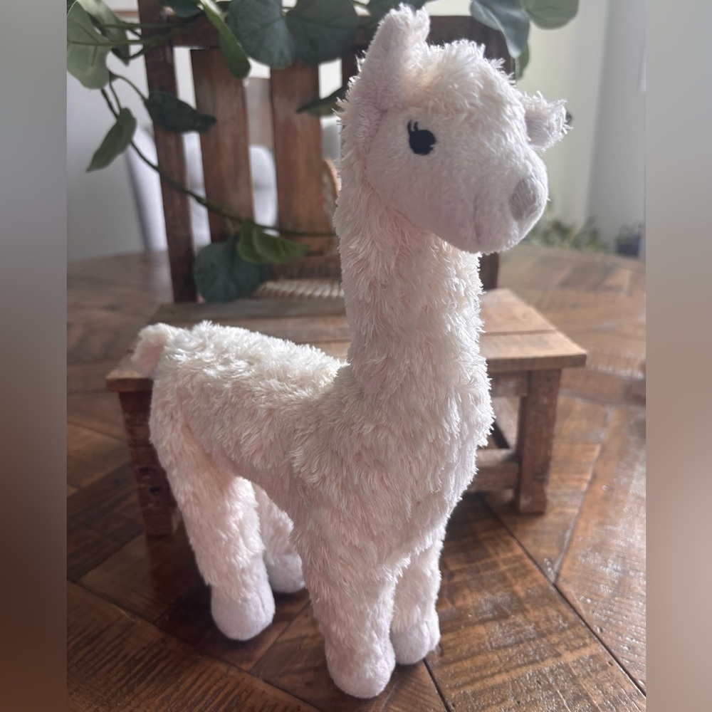 American Girl Llama Alpaca White Plush Toy